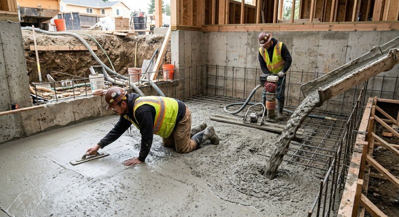 Basement Concrete Installation in Old Bridge, NJ