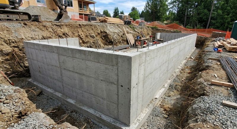 Foundation Wall Pouring in Mendham, NJ