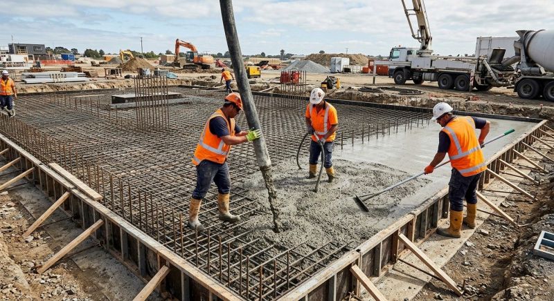 Foundation Wall Pouring in Middletown, NJ