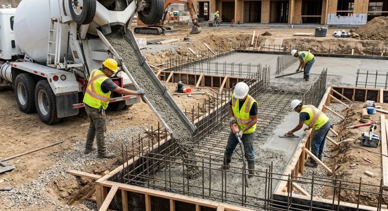 Foundation Wall Pouring in Staten Island, NY