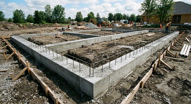 House Footing Construction in Union County, NJ